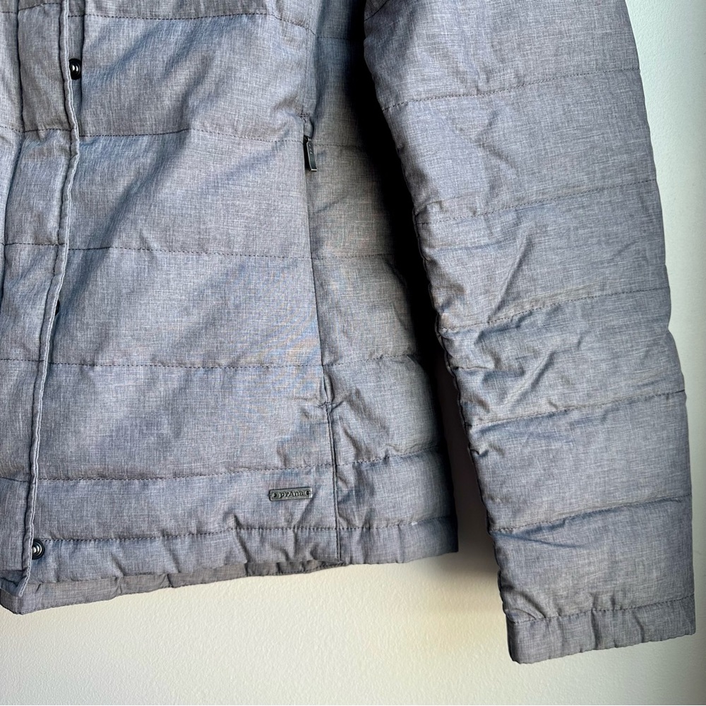 Prana Down Packable Puffer Small Gray Lavender - image 4